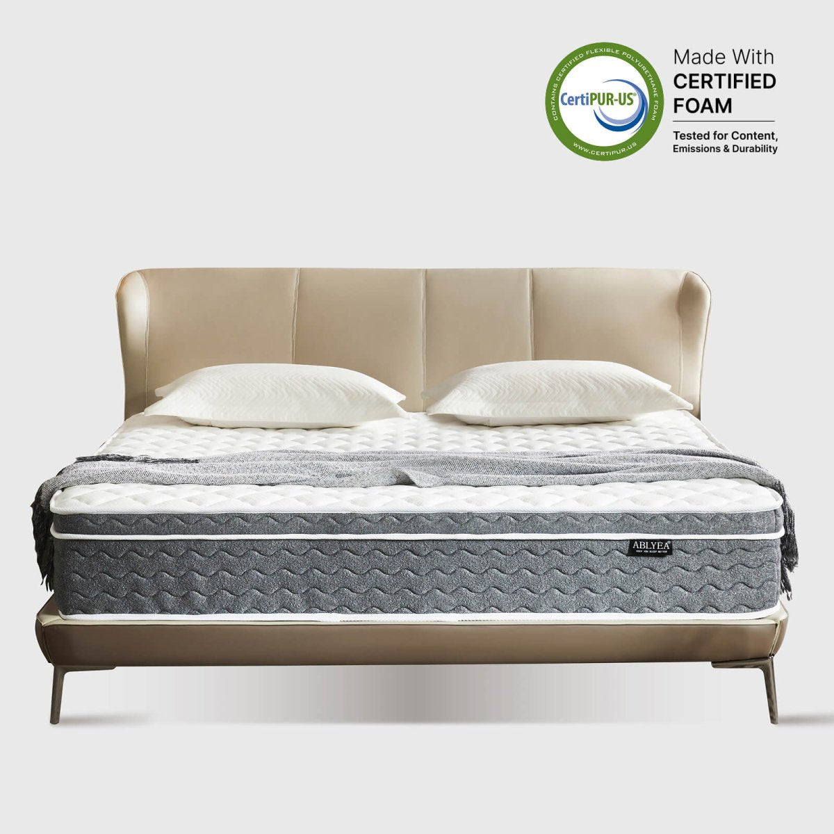 Gray Hybrid Mattress product photo from Fanttik