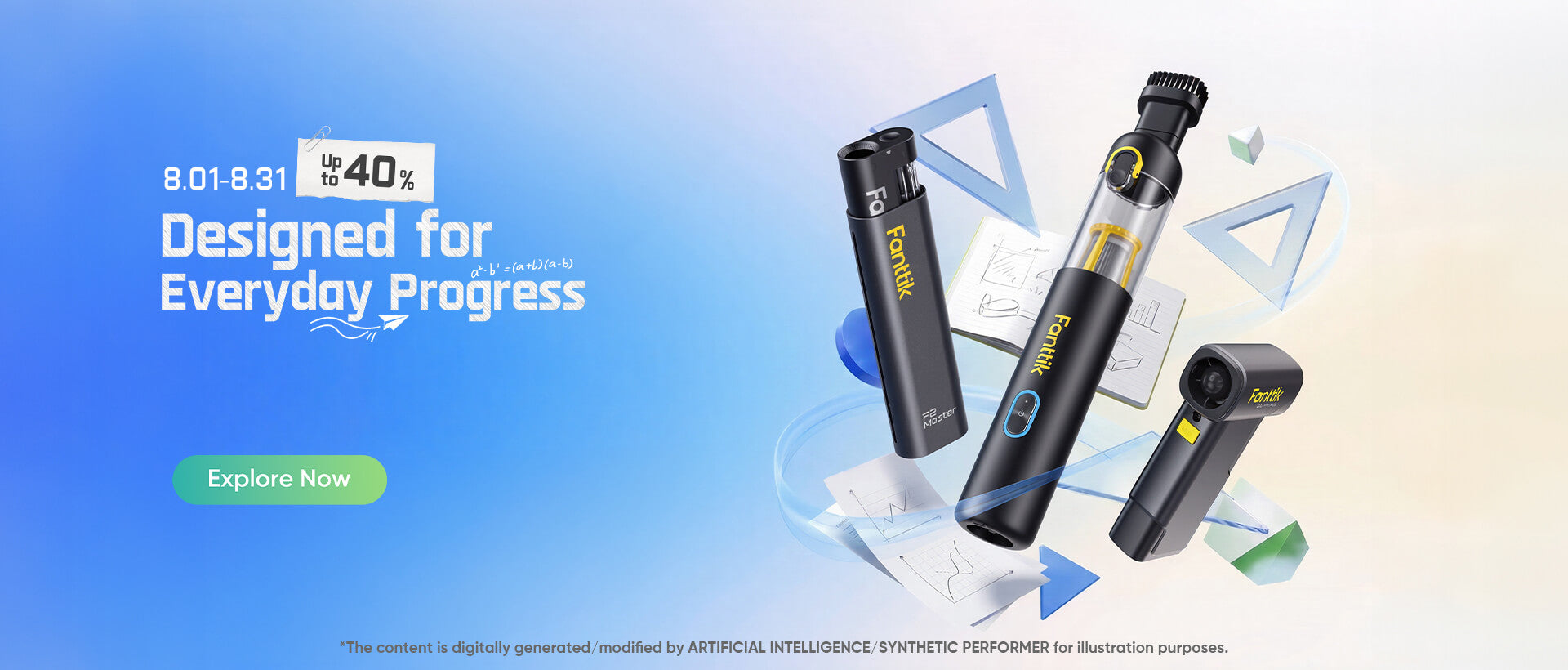 Fanttik official store banner