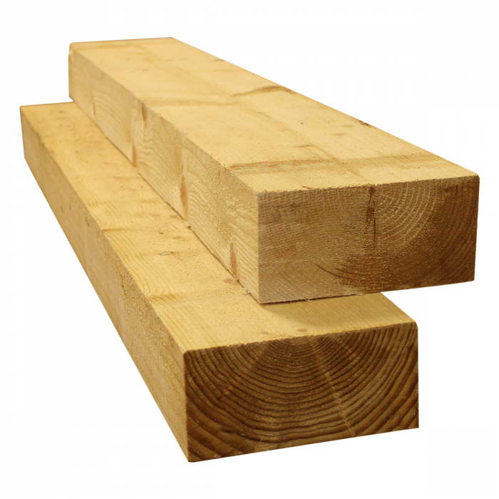 Wern-wood Pressure Treated Garden Sleepers 195 x 95mm £6.49 product photo from Wern Wood