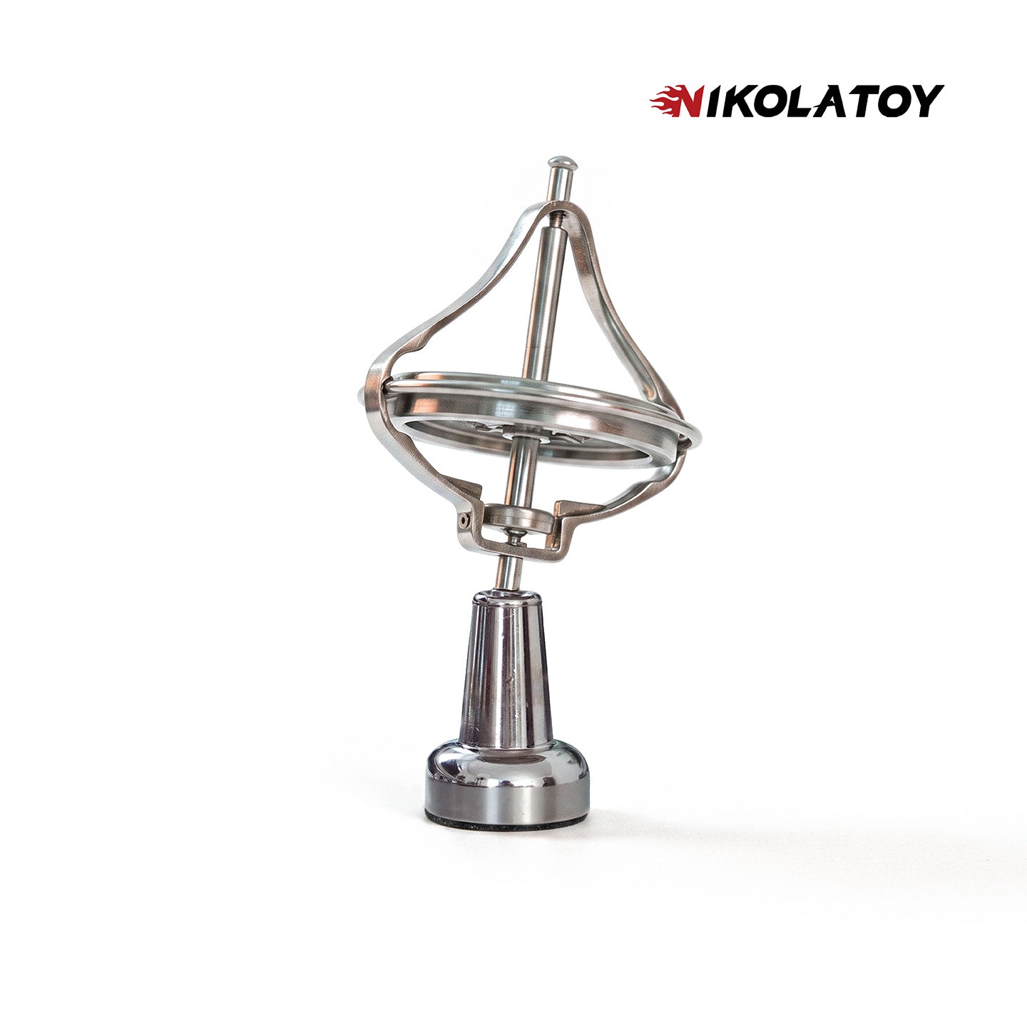 Metal Anti‑Gravity Gyroscope Desktop Physics Toy product photo from NIKOLA TOY